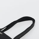 PRADA Tote Bag Nylon Black Silver Auth 175739-8