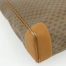 GUCCI Micro GG Supreme Tote Bag PVC Beige Gold Auth 175743-16
