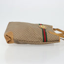 GUCCI Micro GG Supreme Web Sherry Line Bag PVC Beige 002 904 0131 Auth 175744-3