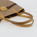 GUCCI Micro GG Supreme Web Sherry Line Bag PVC Beige 002 904 0131 Auth 175744-7