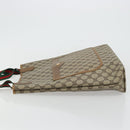 GUCCI GG Supreme Web Sherry Line Bag PVC Beige Red Green 89 02 003 Auth 175745-4
