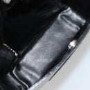 GUCCI Shoulder Bag Patent leather Black Silver 000 1013 0506 Auth 175750-10