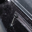 GUCCI Shoulder Bag Patent leather Black Silver 000 1013 0506 Auth 175750-20
