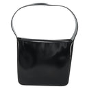 GUCCI Shoulder Bag Patent leather Black Silver 000 1013 0506 Auth 175750-2