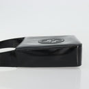 GUCCI Shoulder Bag Patent leather Black Silver 000 1013 0506 Auth 175750-4