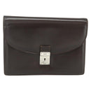 GUCCI GG Supreme Web Sherry Line Bag Leather PVC 3 Set Beige Brown Auth 175753-2
