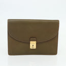 GUCCI GG Supreme Web Sherry Line Bag Leather PVC 3 Set Beige Brown Auth 175753-8