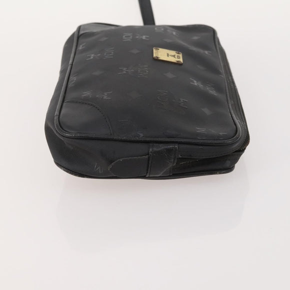 BALLY Celine MCM Macadam Canvas Vicetos Bag Leather 4 Set Black Auth 175754