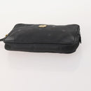 BALLY Celine MCM Macadam Canvas Vicetos Bag Leather 4 Set Black Auth 175754-19