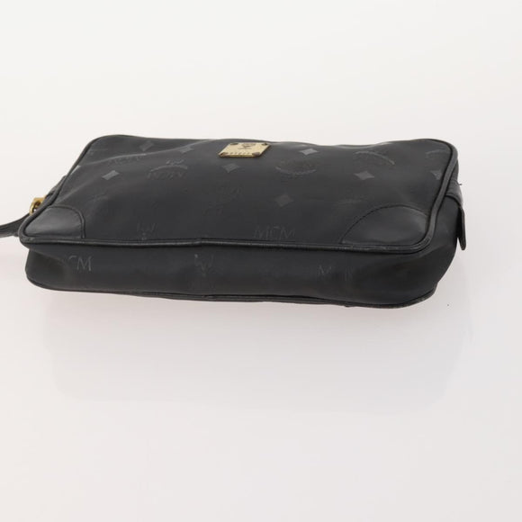 BALLY Celine MCM Macadam Canvas Vicetos Bag Leather 4 Set Black Auth 175754