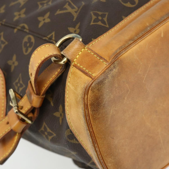 LOUIS VUITTON Monogram Montsouris GM Rucksack M51135 LV Auth 175760