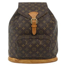 LOUIS VUITTON Monogram Montsouris GM Backpack M51135 LV Auth 175760-13