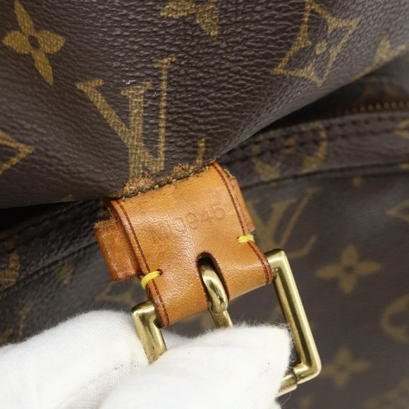 LOUIS VUITTON Monogram Montsouris GM Rucksack M51135 LV Auth 175760