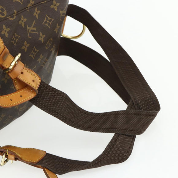 LOUIS VUITTON Monogram Montsouris GM Rucksack M51135 LV Auth 175760