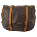 LOUIS VUITTON Monogram Saumur 43 Shoulder Bag M42252 LV Auth 175763-2