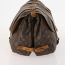 LOUIS VUITTON Monogram Saumur 43 Shoulder Bag M42252 LV Auth 175763-4