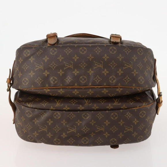 LOUIS VUITTON Monogram Saumur 43 Shoulder Bag M42252 LV Auth 175763