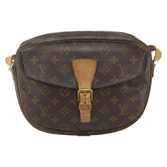 LOUIS VUITTON Monogram Jeune Fille GM Shoulder Bag M51225 LV Auth 175764
