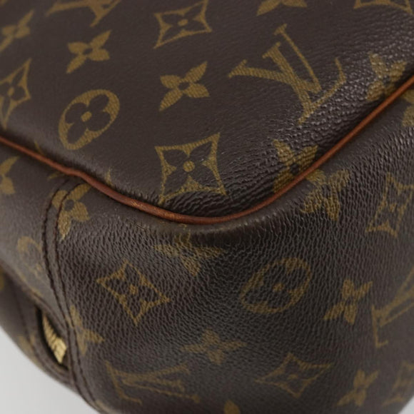 LOUIS VUITTON Monogram Deauville Hand Bag M47270 LV Auth 175766