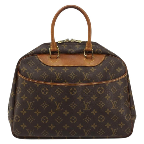 LOUIS VUITTON Monogram Deauville Hand Bag M47270 LV Auth 175766