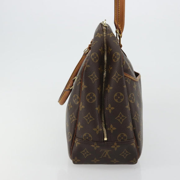 LOUIS VUITTON Monogram Deauville Hand Bag M47270 LV Auth 175766