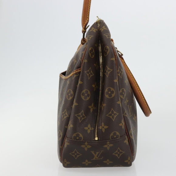 LOUIS VUITTON Monogram Deauville Hand Bag M47270 LV Auth 175766