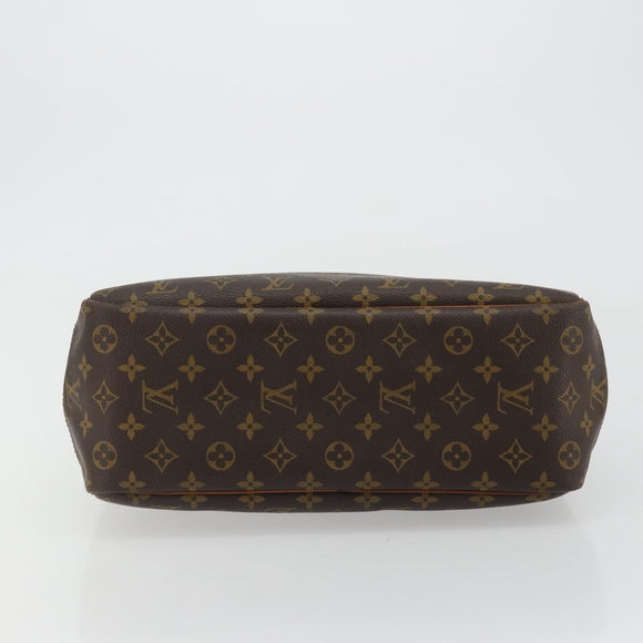 LOUIS VUITTON Monogram Deauville Hand Bag M47270 LV Auth 175766