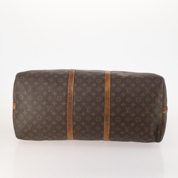 LOUIS VUITTON Monogram Keepall Bandouliere 60 Boston Bag M41412 LV Auth 175768