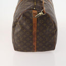 LOUIS VUITTON Monogram Keepall Bandouliere 60 Boston Bag M41412 LV Auth 175768-3