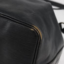 LOUIS VUITTON Epi Petit Noe Shoulder Bag Black M44102 LV Auth 175772-14