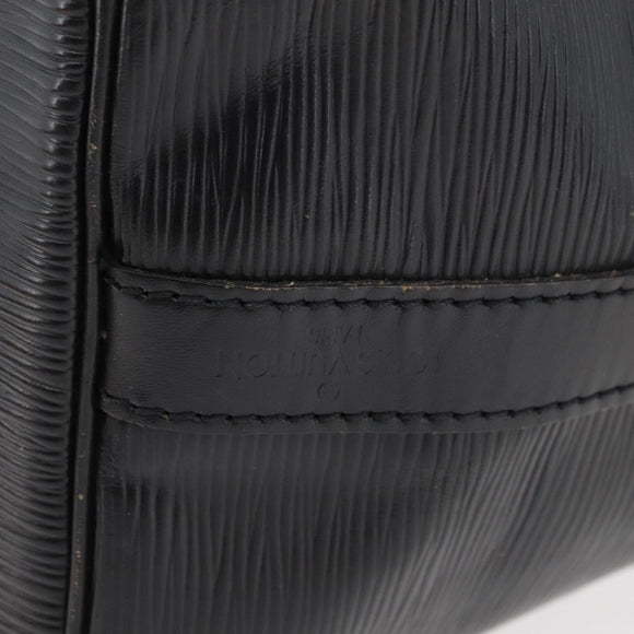 LOUIS VUITTON Epi Petit Noe Shoulder Bag Black M44102 LV Auth 175772