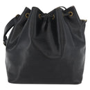 LOUIS VUITTON Epi Petit Noe Shoulder Bag Black M44102 LV Auth 175772-2