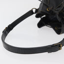 LOUIS VUITTON Epi Petit Noe Shoulder Bag Black M44102 LV Auth 175772-7