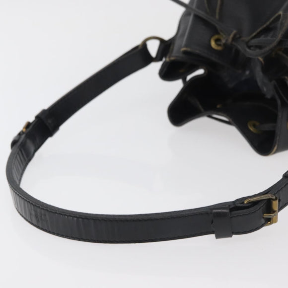 LOUIS VUITTON Epi Petit Noe Shoulder Bag Black M44102 LV Auth 175772
