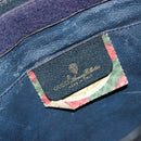 GUCCI GG Supreme Sherry Line Clutch Bag PVC Navy 89 01 033 Auth 175774-9
