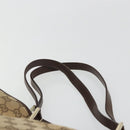 GUCCI GG Canvas Tote Bag Beige Gold 001 1098 Auth 175775-8