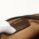 GUCCI GG Supreme Web Sherry Line Clutch Bag PVC Beige Gold 89 01 034 Auth 175777-12