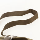 PRADA Shoulder Bag Nylon Beige Silver Auth 175788-14