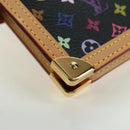 LOUIS VUITTON Multicolor Agenda PM Day Planner Cover Black R20895 Auth 175790M-15
