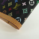 LOUIS VUITTON Multicolor Agenda PM Day Planner Cover Black R20895 Auth 175790M-16