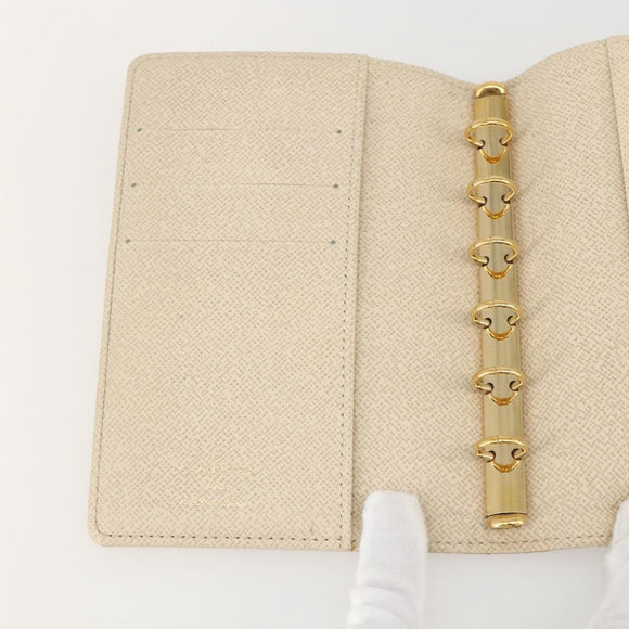 LOUIS VUITTON Damier Azur Agenda PM Afish Collection R21080 LV Auth 175791A