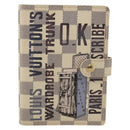 LOUIS VUITTON Damier Azur Agenda PM Afish Collection R21080 LV Auth 175791A-13