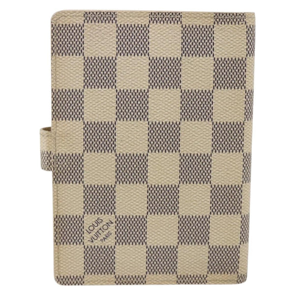 LOUIS VUITTON Damier Azur Agenda PM Afish Collection R21080 LV Auth 175791A