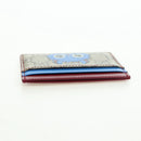 GUCCI GG Supreme Gucci Besties Card Case PVC Beige Auth 175792SM-5