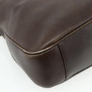 GUCCI Bamboo Hand Bag Leather 2way Brown Gold 001 1998 1638 Auth 175794-10