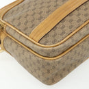 GUCCI Micro GG Supreme Shoulder Bag PVC Beige Gold 001 115 5443 Auth 175795-11