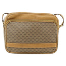 GUCCI Micro GG Supreme Shoulder Bag PVC Beige Gold 001 115 5443 Auth 175795-2