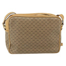 GUCCI Micro GG Supreme Shoulder Bag PVC Beige Gold 001 115 5443 Auth 175795-3