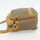 GUCCI Micro GG Supreme Shoulder Bag PVC Beige Gold 001 115 5443 Auth 175795-4
