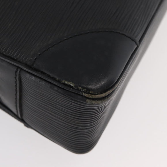 LOUIS VUITTON Epi Porte Documents Voyage Business Bag Black M40321 Auth 175801A